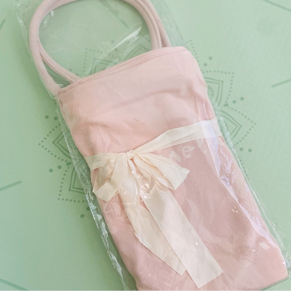 🌸 Ballet Pink 🌸 Luxe Australian Cotton Balletcore Overnight Duffle Bag NWT - Picture 3 of 6